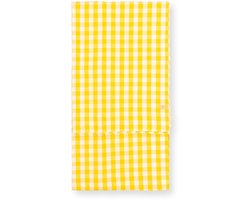 Pip Studio Tafelkleed - Check - Tafellaken - 100% katoen - 160x250cm - Geel