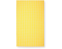 Pip Studio Tafelkleed - Check - Tafellaken - 100% katoen - 180x300cm - Geel