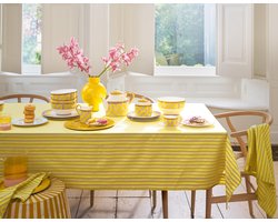 Pip Studio - Tafelkleed - Stripes - Geel - 180x300 cm