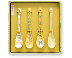 Pip Studio - Theelepels - Lily & Lotus - Geel - 13 cm - Set van 4