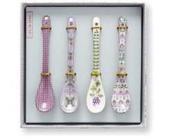 Pip Studio - Theelepels - Lily & Lotus - Lila - 13 cm - Set van 4
