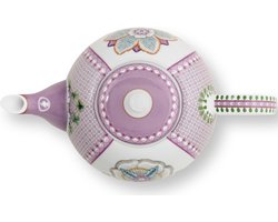 Pip Studio - Theepot - Lily & Lotus Tiles - Lila - 1,6 liter