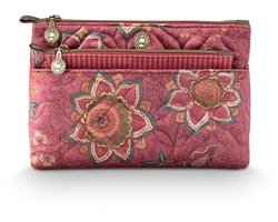 Pip Studio - Toilettas - Caryn Mumbai Morning - Roze - 26x7,5x18cm
