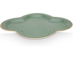 Pip Studio Tray Fancy Klein Dienblad - Groen - 26x30 cm