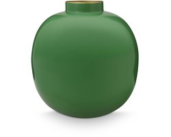 Pip Studio - Vaas - Groen - IJzer - 23x23cm