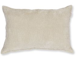 Pip Studio Velvet Sky Sierkussen - 40 x 60 cm cm - Zand