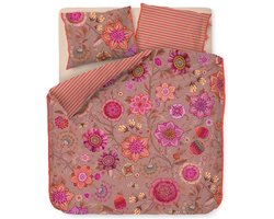 Pip Studio Viva La Vida Dekbedovertrek - Eenpersoons - 140x200/220 cm - Roze
