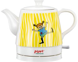 Pippi Langkous keramische Waterkoker - 0,8 Liter - Retro - 20130004 - Happy Pippi design