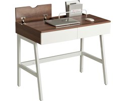 Piranha PHANTOM Retro Bureau Computerbureau – 2 Lades & Opbergruimte