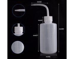 Pissetflessen voor Planten en Water geven, Transparant Plastic, 250 ml, Set van 3, Tuinaccessoires, Watergeefsystemen, Plantverzorging