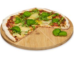 Pizzabord - Ø33 CM - bamboe
