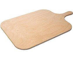 Pizzaplank - beukenhout - Flammekuchen- Oppervlakte: 30,5cm x 38,5cm | L: 51cm