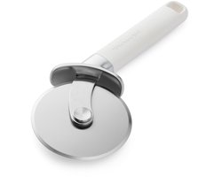Pizzawiel/Pizzasnijder, 23,5 cm, Kunststof/RVS, Wit - KitchenAid