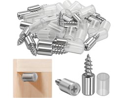 Plaatschroeven Assortiment - Zelftappende Schroeven - Bevestigen in Metaal - Koolstofstaal Constructie - 20 Stuks - Zilverkleurig