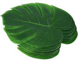 Placemat Bananenblad 12 Stuks 33x29cm voor Familie Wanddecoratie en Tafelbescherming
