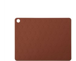 placemat Dotto nutmeg - 2 stuks