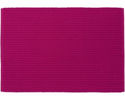 Placemat Fuchsia - Set van TWEE - 35 x 50 cm - 100% katoen
