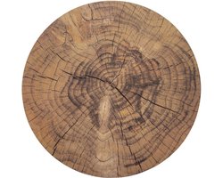Placemat Kurk Rond WOODEN 38 cm - Tafelonderzetter