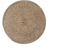 Placemat MELANGE rond, SET/6, dia 38cm, zand