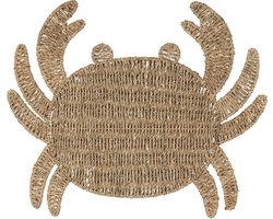 Placemat - Onderzetter Crab - Zeegras - 48 x 38