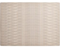 Placemat Set - Tafelonderlegger - Eettafel Beschermen - Schoonmaken - 45 x 33 cm - Beige
