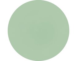 Placemat Togo rond - kunststof - dia 38cm - SET/6 - groen