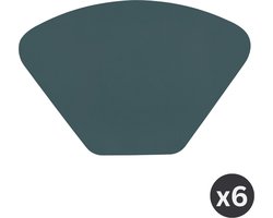 Placemat TOGO WEDGE, SET/6, 32x48cm, blauw