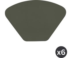 Placemat TOGO WEDGE, SET/6, 32x48cm, grijs