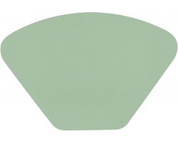 Placemat TOGO WEDGE, SET/6, 32x48cm, malachite groen