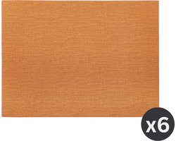 Placemat TRITON, SET/6, 33x45cm, sienna