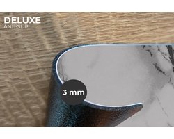 Placemats - 6 stuks - 45x30 cm - Placemat kunststof - Marmer print - Steen - Wit - Grijs - Zwart - Marmerlook - Borden onderleggers - Decoratie voor op tafel - Keuken tafeldecoratie accessoires - Vinyl onderlegger - Tafelversiering