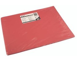 Placemats, papier 30 cm x 40 cm rood (100 stuks)