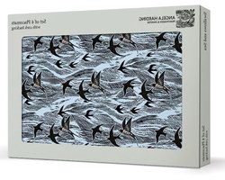 Placemats Set - Tafelmatten - Eettafel Beschermen - Kurk Achterkant - 4 Stuks - Blauw Zwart