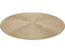Placemats set van 4 goud 38cm. Riverdale