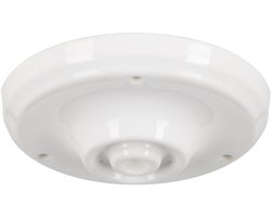 Plafondkap Porselein Wit 100x33mm met trekontlaster