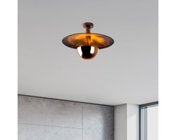 Plafondlamp 48 cm Koperkleurig Metaal Elevate