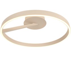 Plafondlamp | 55 cm | Pilota | ingebouwd LED | beige creme | metaal | design landelijke indirecte verlichting