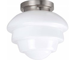 Plafondlamp artdeco schoollamp 25cm