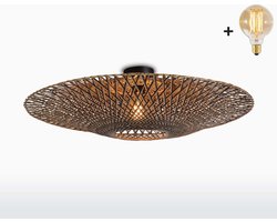 Plafondlamp - BALI - Bamboe