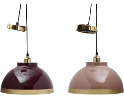 Plafondlamp DKD Home Decor Metaal (33 x 33 x 24 cm) (2 Stuks)