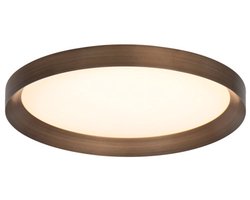 Plafondlamp Flady 4367BR brons Ø30 cm 20W 2000 Lumen, modern, kunststof en metaal, Steinhauer