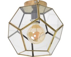 Plafondlamp Geo Ø20 x 20 brass antique