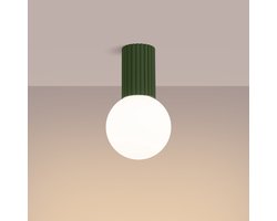 Plafondlamp HALO olijfgroen IP44