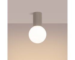 Plafondlamp HALO taupe IP44