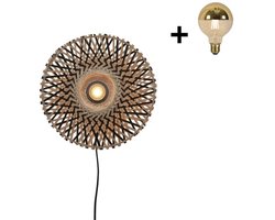 Plafondlamp - KALIMANTAN - Bamboe - Mini