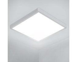 Plafondlamp LED Vierkant Ultradun 36W 30cm IP44 3240LM 6500K Wit Licht - Moderne Plafondverlichting voor Slaapkamer, Badkamer, Woonkamer, Keuken, Balkon