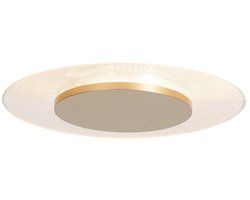 Plafondlamp Lido Steinhauer Goud Ø28 cm Dimbaar 1100 Lumen Kunststof Metaal Binnen Modern