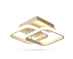 Plafondlamp Modern Wit - Plafonniere - LED - ⌀ 24 cm