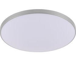 Plafondlamp - Plafonnière - 3 Lichtpunten - Ø26,5cm - CCT - Zilver - effect - Slaapkamer/Woonkamer/Eetzaal - LED - 17 W