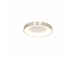 Plafondlamp Ringlede 3086ZI Zilver Ø30cm | Design | Kunststof, Metaal, Elektronica | Steinhauer